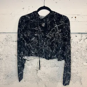 Zodiac Cropped Hoodie